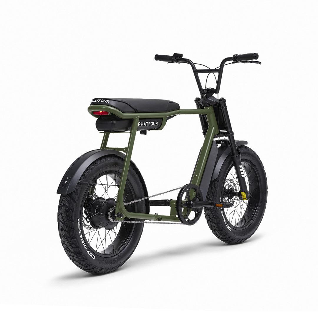 Phatfour FLX - Fatbike - Groen - fatbikeskopen.nl