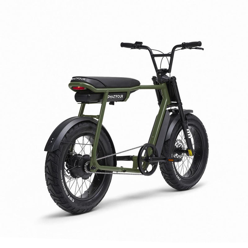 Phatfour FLX - Fatbike - Groen - fatbikeskopen.nl