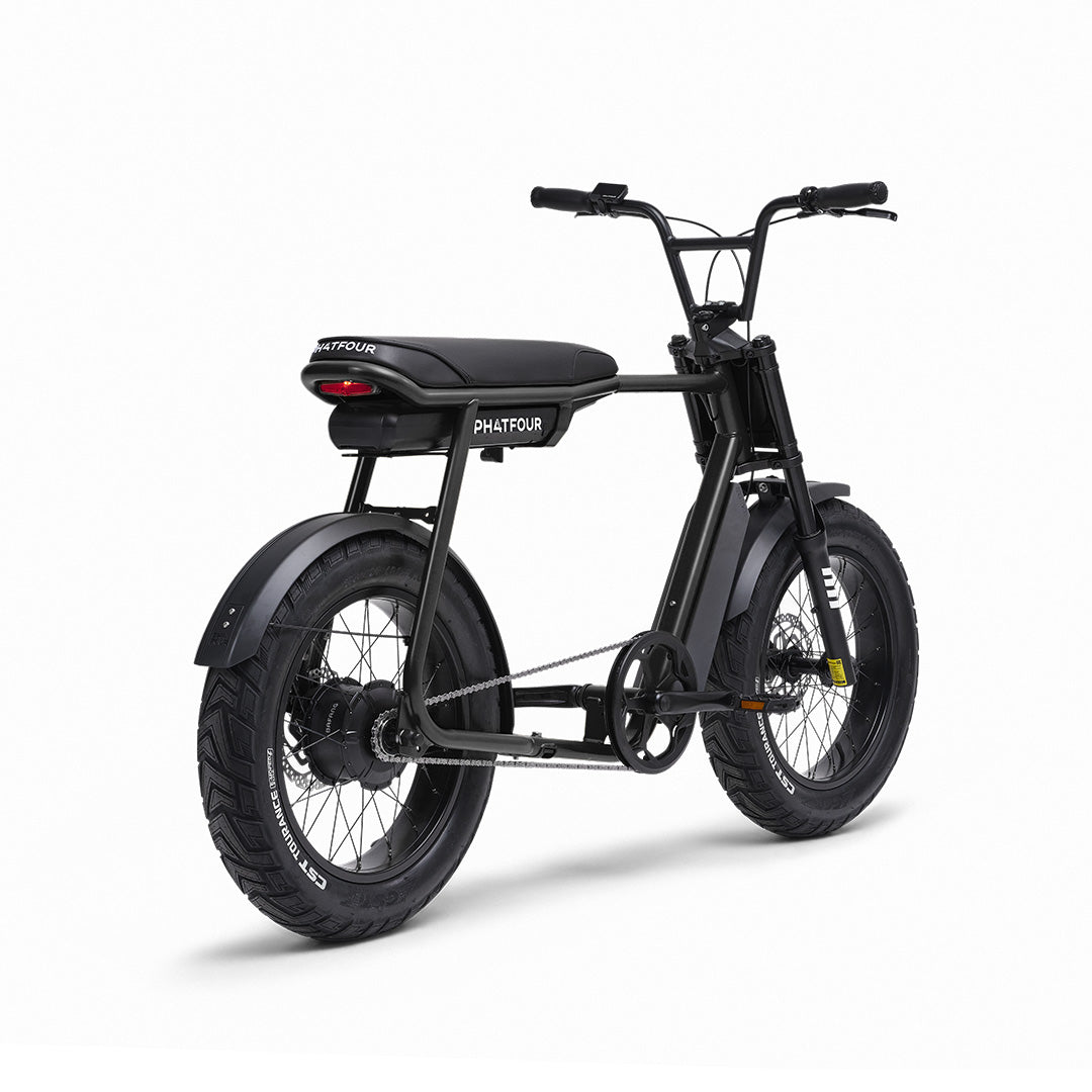 Phatfour FLX+ - Fatbike - Zwart - fatbikeskopen.nl