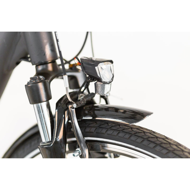 Puch Basic D7 - Zwart - fatbikeskopen.nl