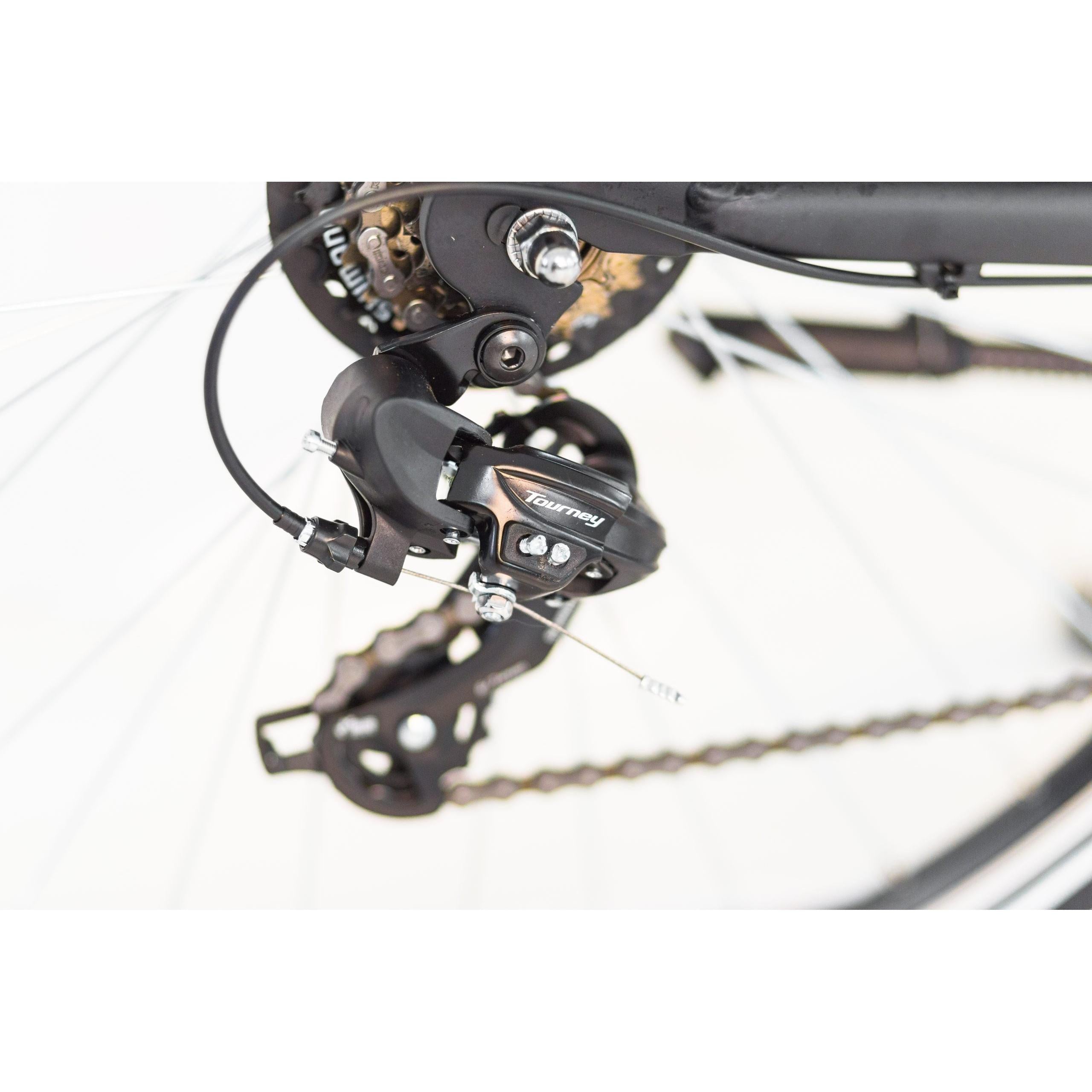Puch Basic D7 - Zwart - fatbikeskopen.nl
