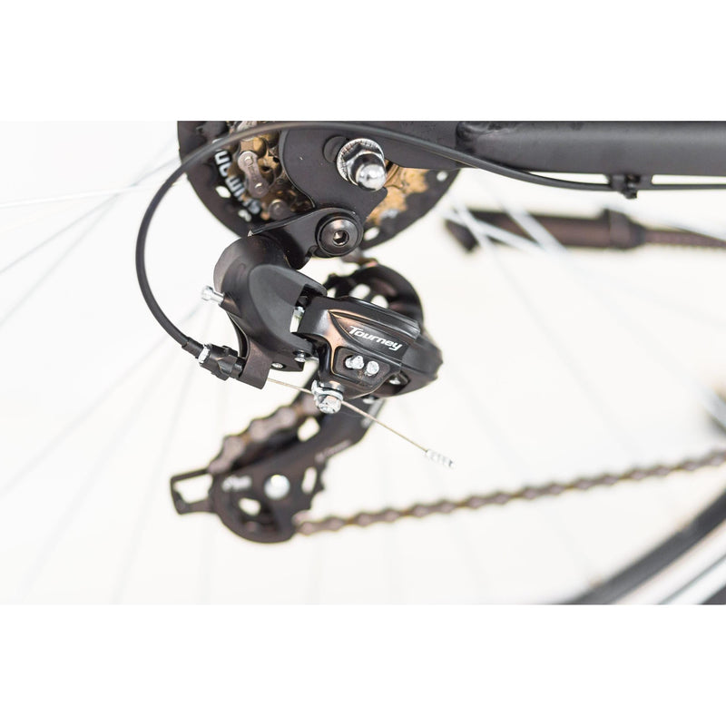 Puch Basic D7 - Zwart - fatbikeskopen.nl