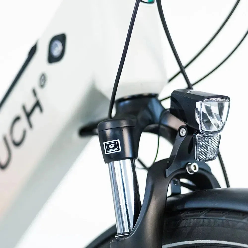 Puch E-Modern Basic N7 - Zijde Grijs Mat - fatbikeskopen.nl