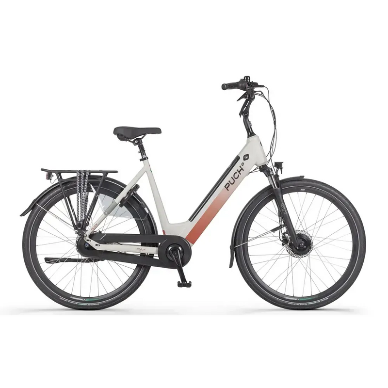 Puch E-Modern Basic N7 - Zijde Grijs Mat - fatbikeskopen.nl