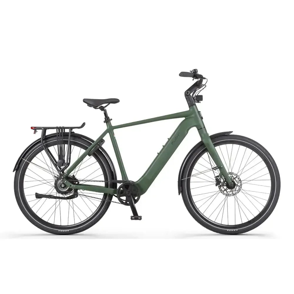 Puch E-Nova - Legergroen Mat - fatbikeskopen.nl