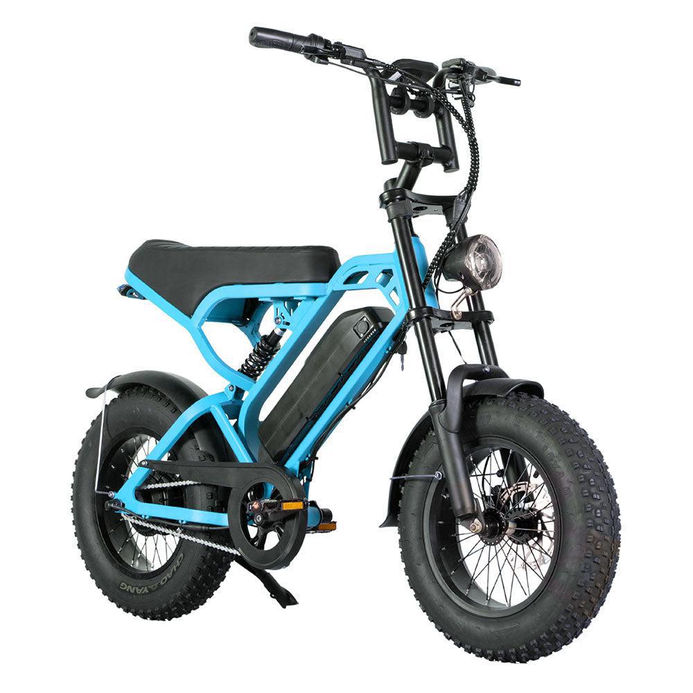 QM-Wheels V20 PRO Mini - Blauw - fatbikeskopen.nl