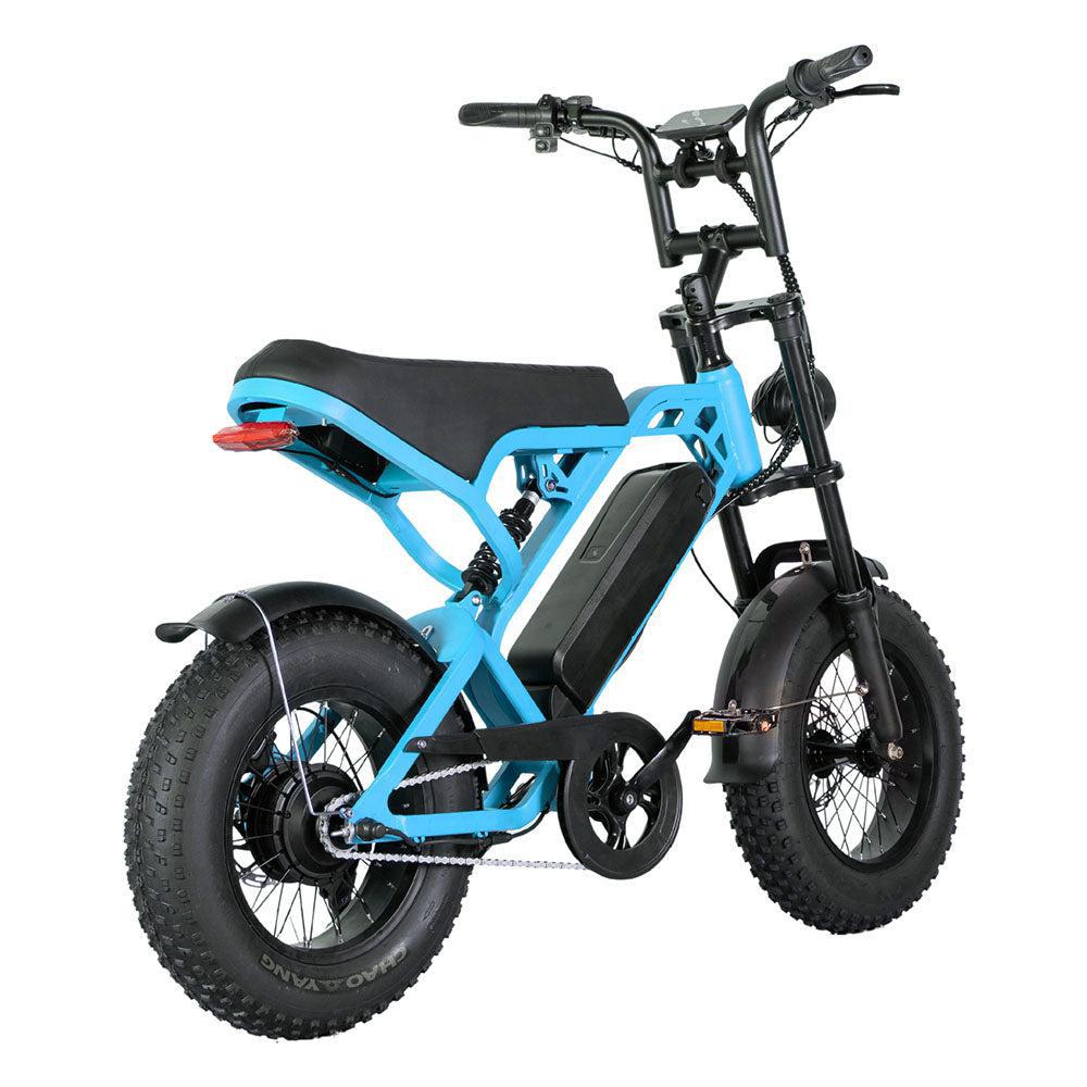 QM-Wheels V20 PRO Mini - Blauw - fatbikeskopen.nl