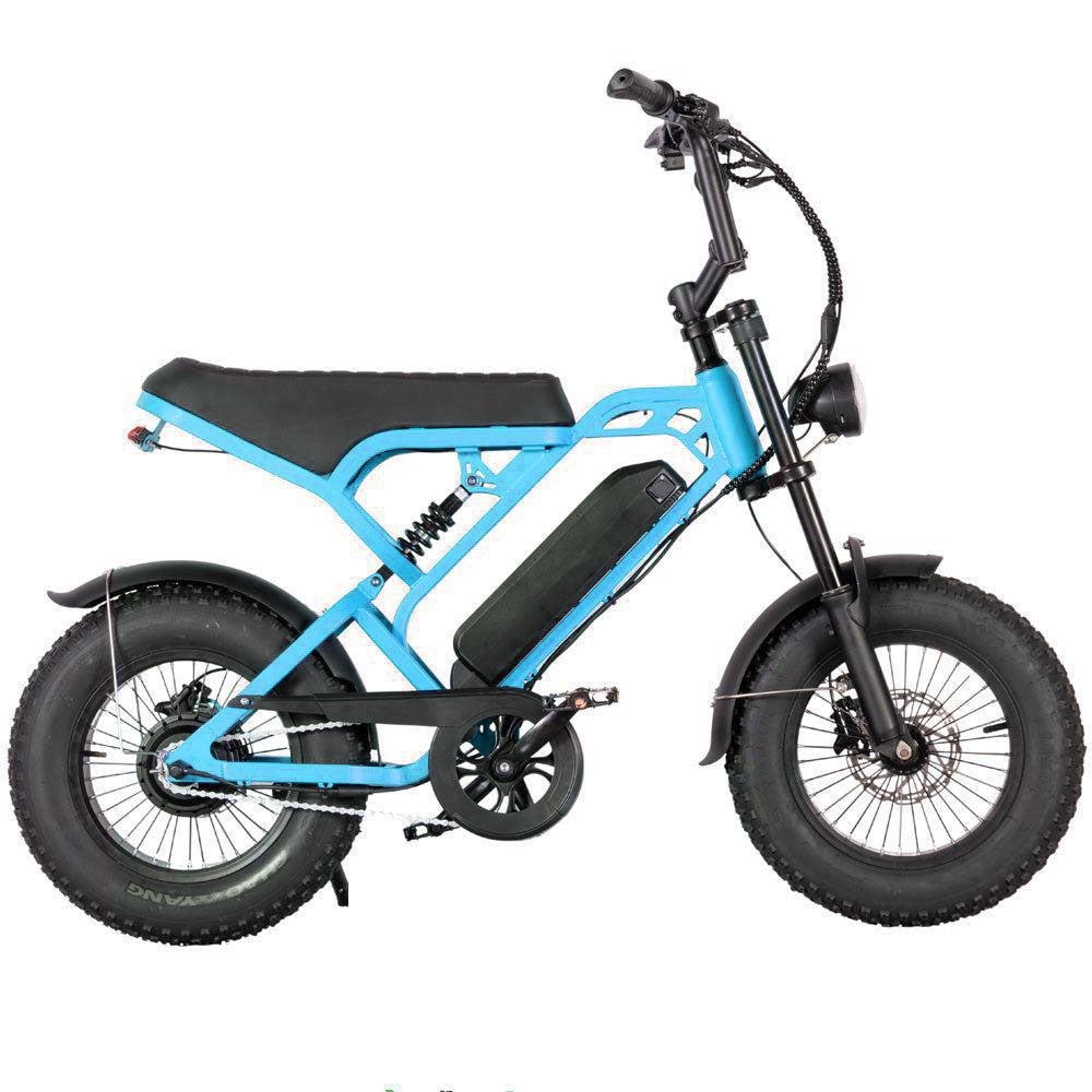 QM-Wheels V20 PRO Mini - Blauw - fatbikeskopen.nl