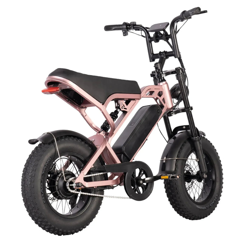 QM-Wheels V20 PRO Mini - Rose goud - fatbikeskopen.nl
