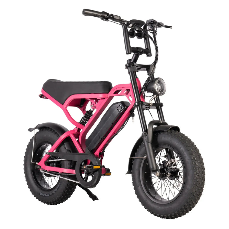 QM-Wheels V20 Pro Mini - Roze - fatbikeskopen.nl