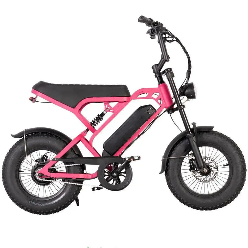 QM-Wheels V20 Pro Mini - Roze - fatbikeskopen.nl