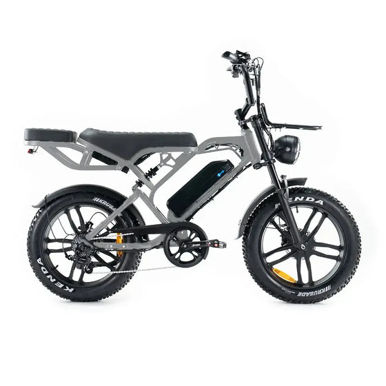QM Wheels V20 Pro - Grijs - fatbikeskopen.nl