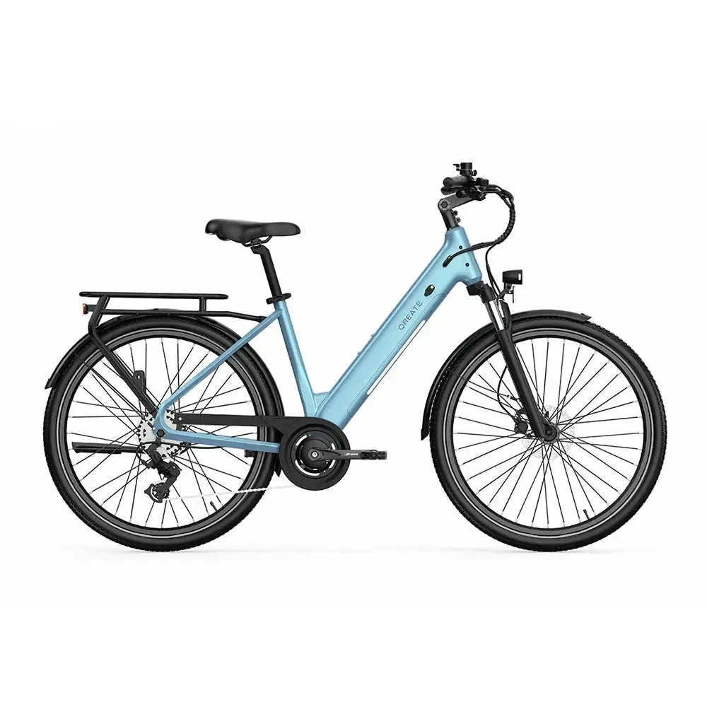 Qreate City Air - Blauw - fatbikeskopen.nl