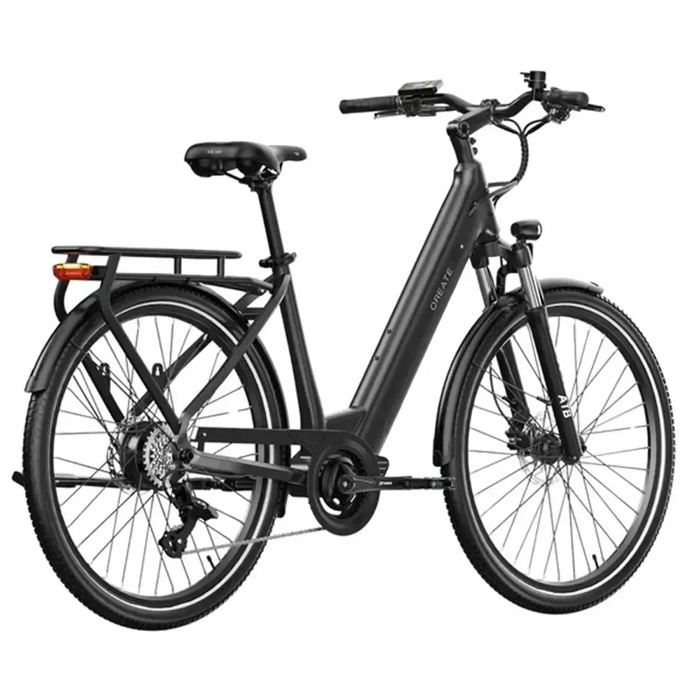 Qreate City Air Pro - Zwart - fatbikeskopen.nl