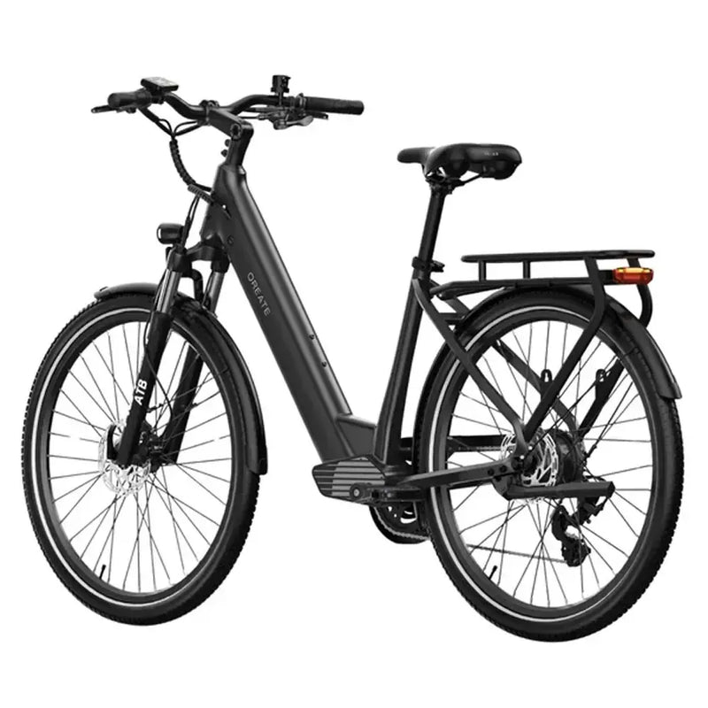 Qreate City Air Pro - Zwart - fatbikeskopen.nl