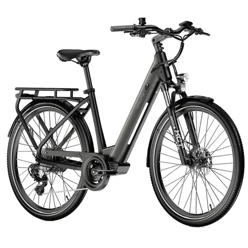 Qreate City Air Pro - Zwart - fatbikeskopen.nl