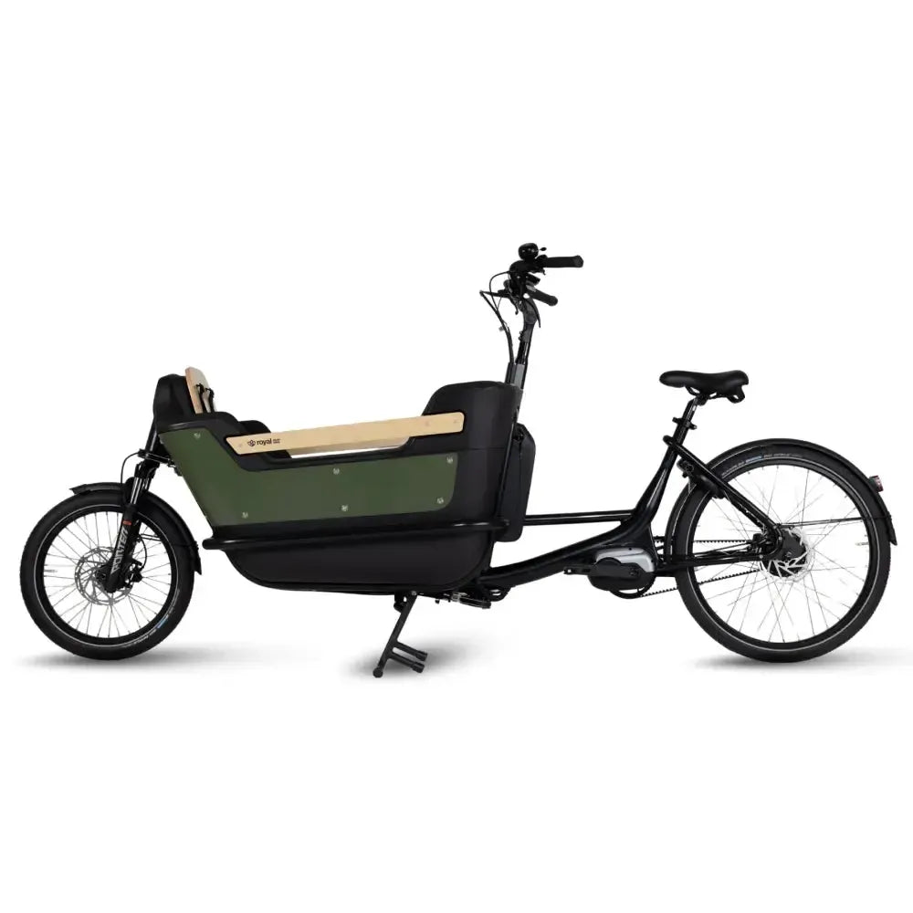Royal Cargo Bike 2W Premium Plus - Groen - fatbikeskopen.nl