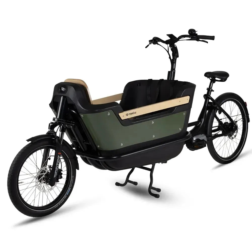 Royal Cargo Bike 2W Premium Plus - Groen - fatbikeskopen.nl