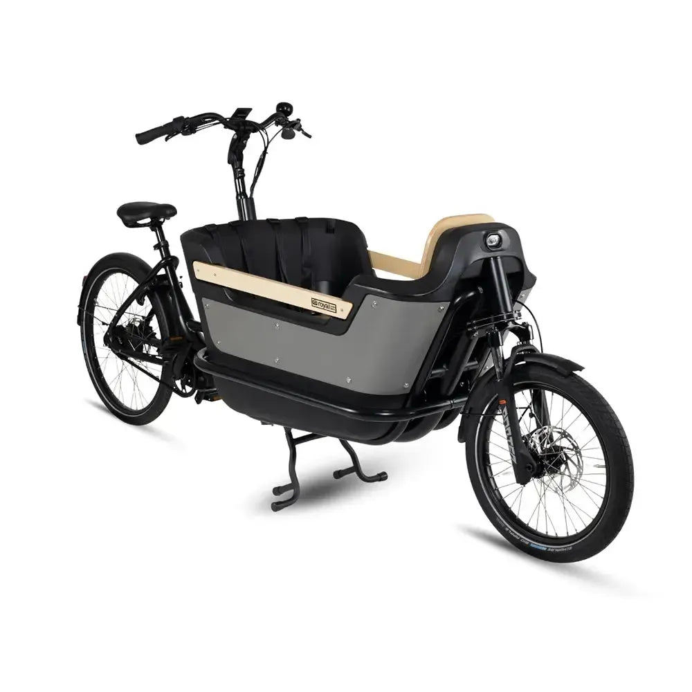 Royal Cargo Bike 2W Premium Plus - Taupegrijs - fatbikeskopen.nl