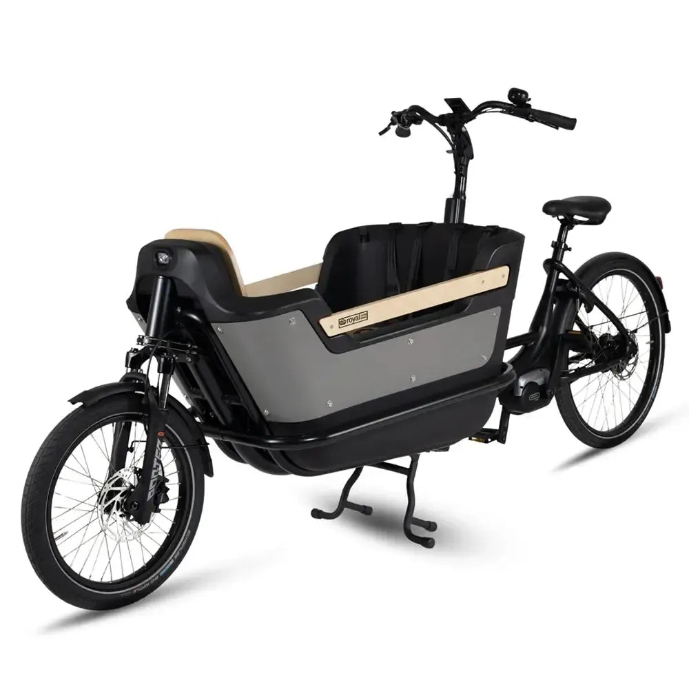 Royal Cargo Bike 2W Premium Plus - Taupegrijs - fatbikeskopen.nl
