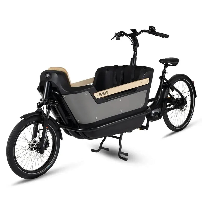 Royal Cargo Bike 2W Premium Plus - Taupegrijs - fatbikeskopen.nl