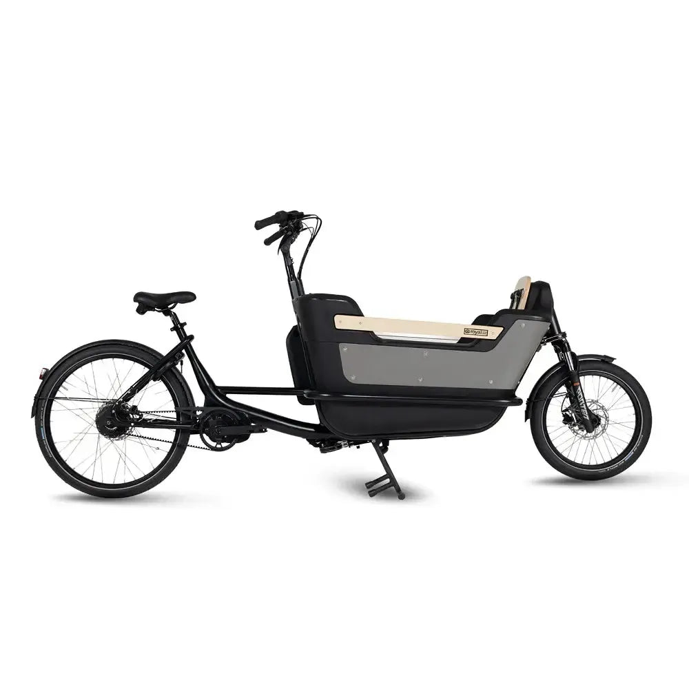 Royal Cargo Bike 2W Premium Plus - Taupegrijs - fatbikeskopen.nl