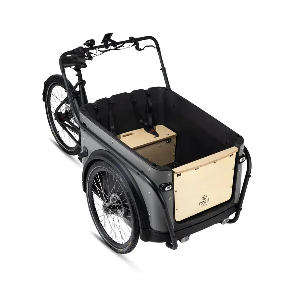 Royal Cargo Bike 3W Premium - Taupe - fatbikeskopen.nl