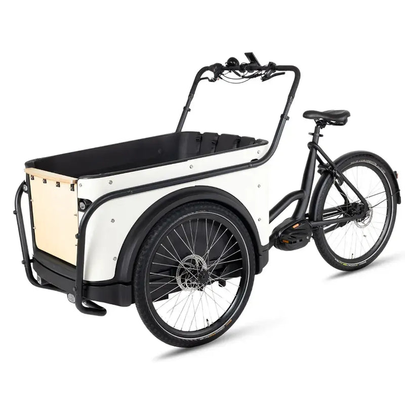Royal Cargo Bike 3W Premium - Wit - fatbikeskopen.nl