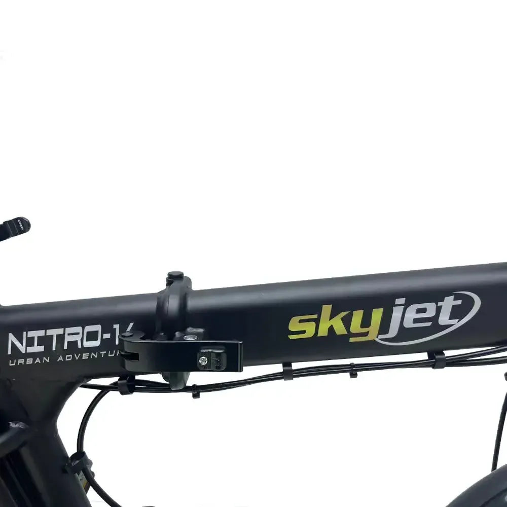 SKYJET Nitro 16 - Zwart - fatbikeskopen.nl