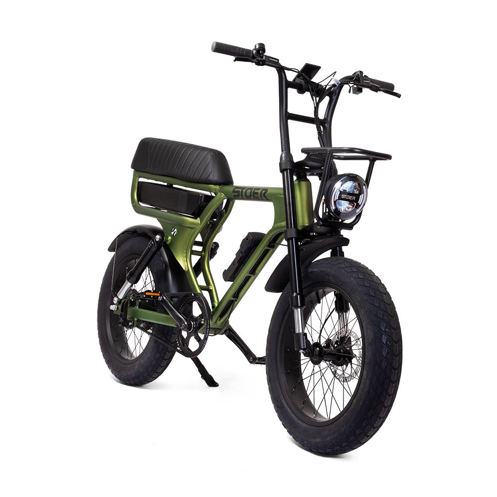 STOER Bikes S1+ - Fatbike - Groen - fatbikeskopen.nl