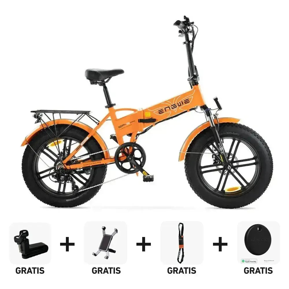 SUPER Deal | ENGWE EP 2 Boost - Oranje - fatbikeskopen.nl