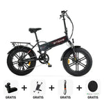 SUPER Deal | ENGWE EP 2 Boost - Zwart - fatbikeskopen.nl