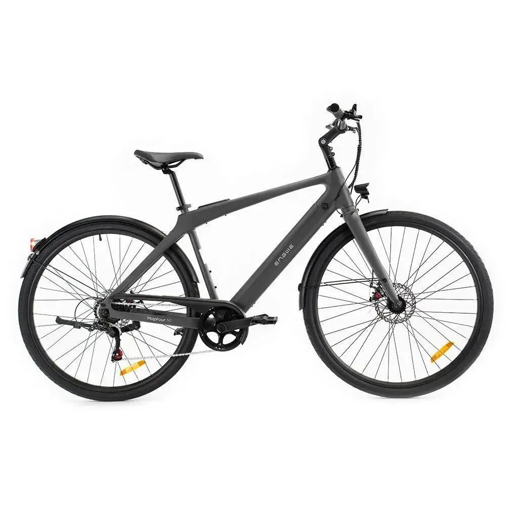 SUPER Deal | ENGWE Mapfour N1 Air - Grijs - fatbikeskopen.nl
