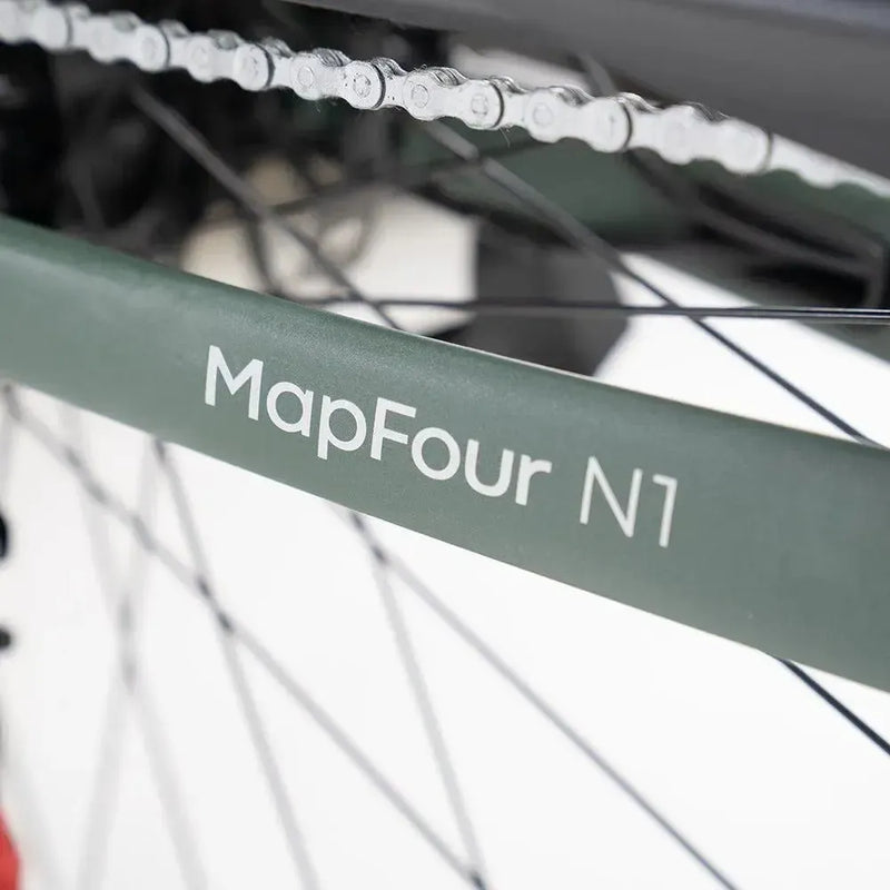 SUPER Deal | ENGWE Mapfour N1 Air - Groen - fatbikeskopen.nl