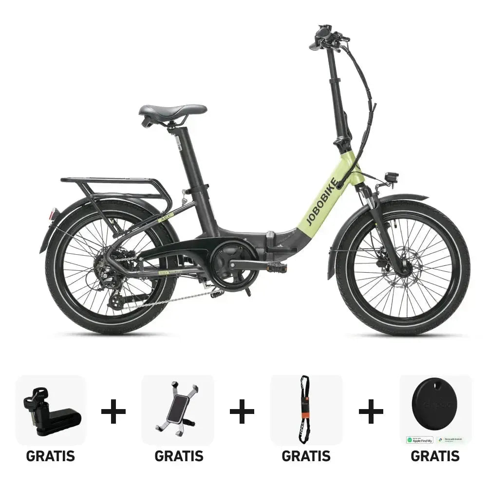 SUPER Deal | JOBOBIKE Ace - Groen - fatbikeskopen.nl