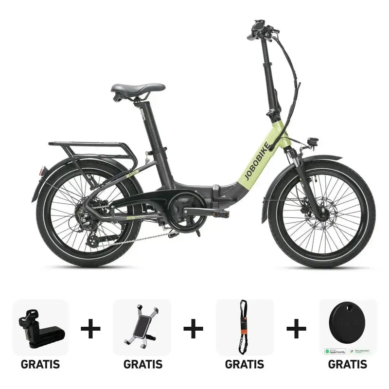 SUPER Deal | JOBOBIKE Ace - Groen - fatbikeskopen.nl