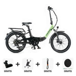 SUPER Deal | JOBOBIKE Ace - Groen - fatbikeskopen.nl