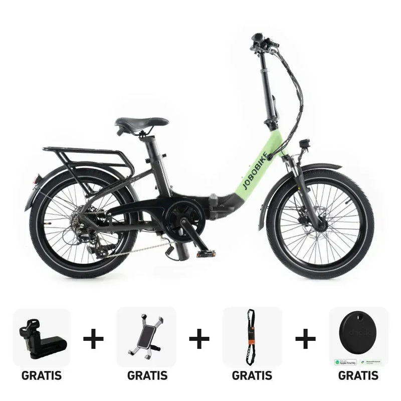 SUPER Deal | JOBOBIKE Ace - Groen - fatbikeskopen.nl