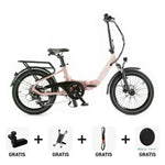 SUPER Deal | JOBOBIKE Ace - Zalm Roze - fatbikeskopen.nl