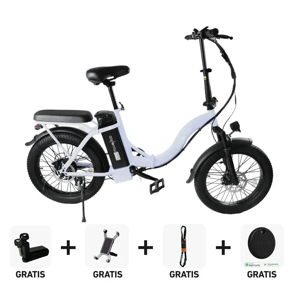 SUPER Deal | Windgoo E20 - Lichtpaars - fatbikeskopen.nl