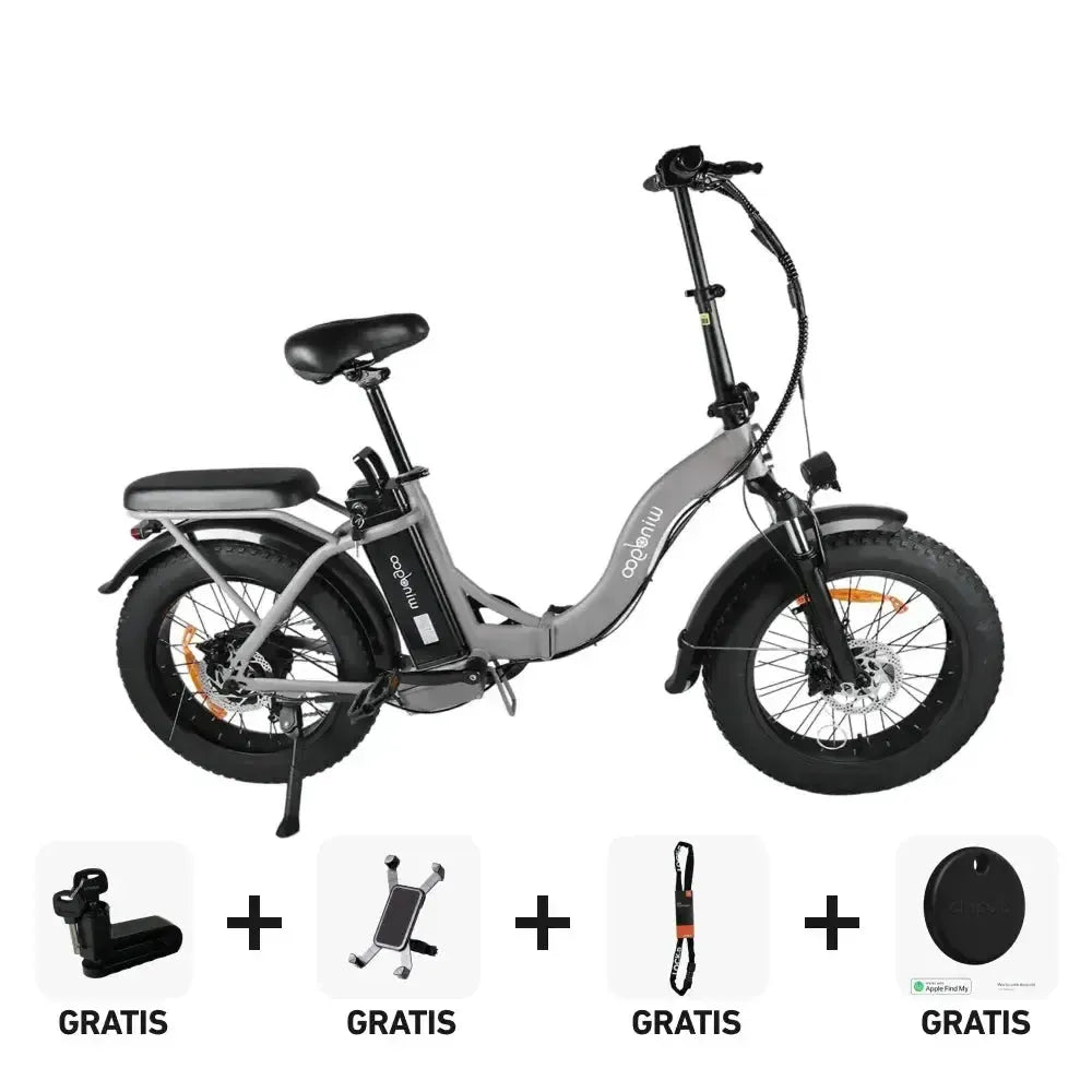 SUPER Deal | Windgoo E20 Pro - Beige - fatbikeskopen.nl