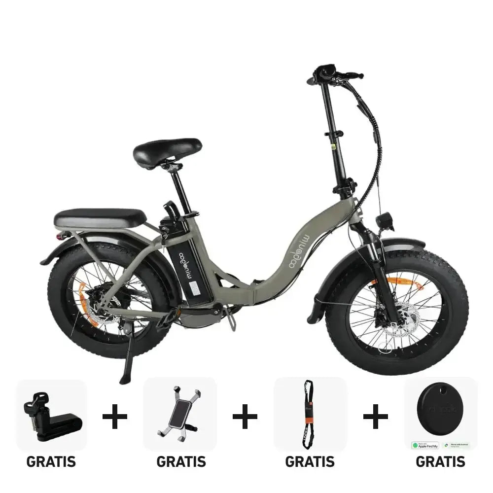 SUPER Deal | Windgoo E20 Pro - Donkerbruin - fatbikeskopen.nl