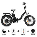 SUPER Deal | Windgoo E20 Pro - Zwart - fatbikeskopen.nl