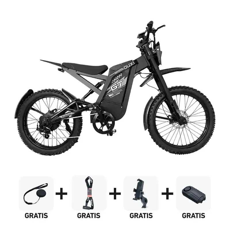 Super Deal! | GT-2000 - Zwart - fatbikeskopen.nl