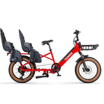 Tomos E-Cargo - Longtail - Rood - fatbikeskopen.nl