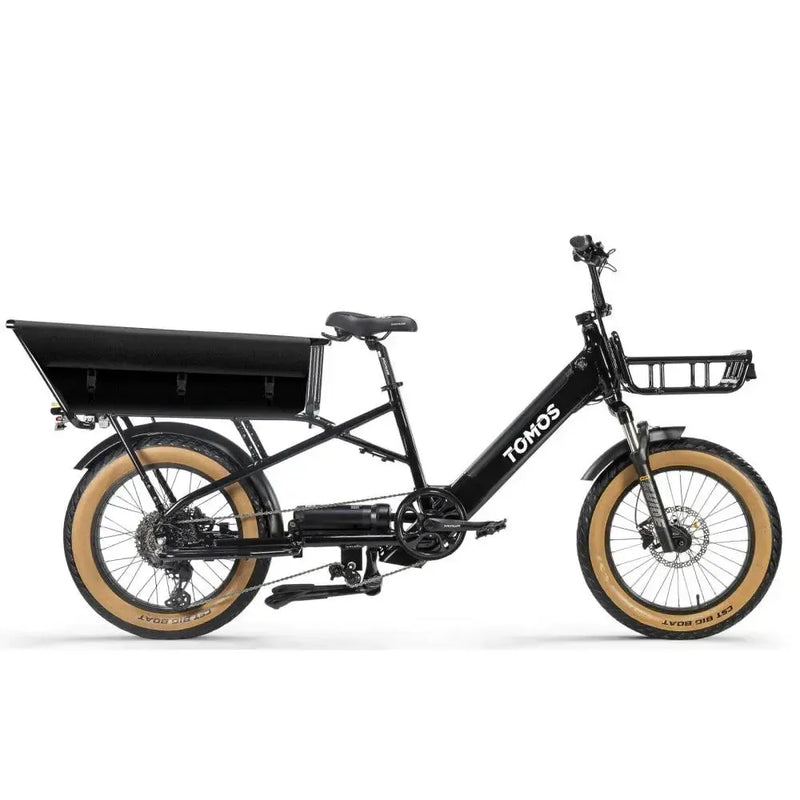 Tomos E-Cargo - Longtail - Zwart - fatbikeskopen.nl