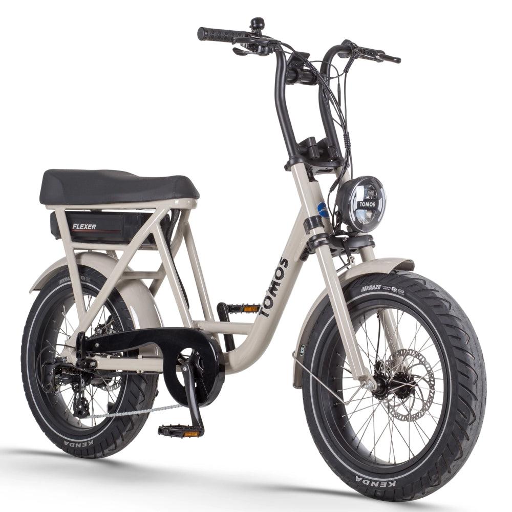 Tomos Flexer - Lage instap - Fatbike - Zand - fatbikeskopen.nl
