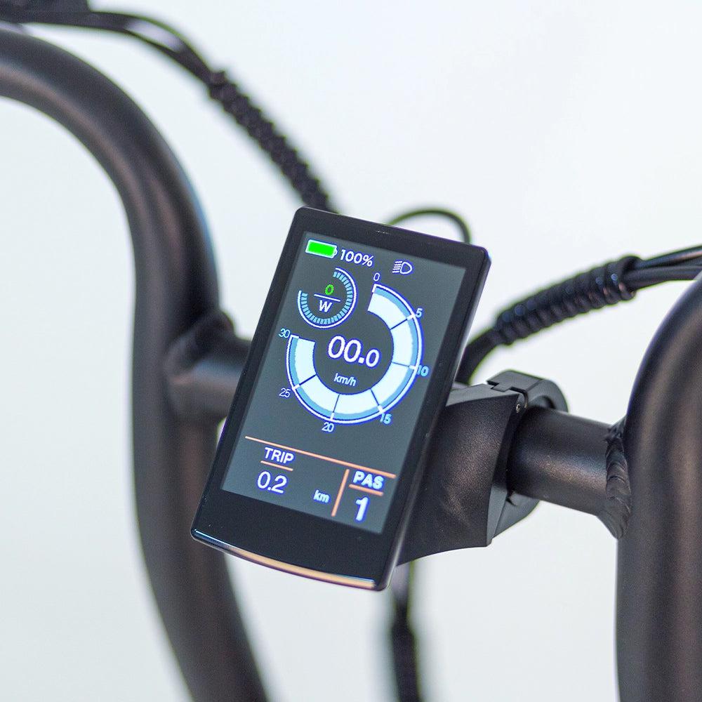 Tomos Flexer - Lage instap - Fatbike - Zwart - fatbikeskopen.nl