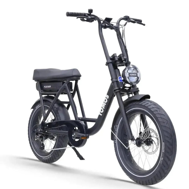 Tomos Flexer - Lage instap - Zwart - fatbikeskopen.nl