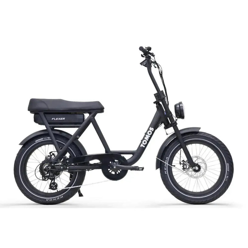 Tomos Flexer - Lage instap - Zwart - fatbikeskopen.nl